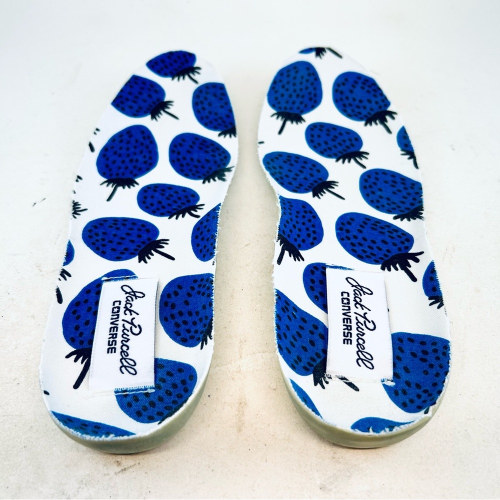 Converse Marimekko x Jack Purcell Ox White Red Strawberry Sneakers size 6 37 - Picture 8 of 14